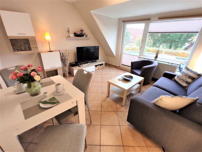 Ferienwohnung für 3 Personen, mit Balkon in Büsum