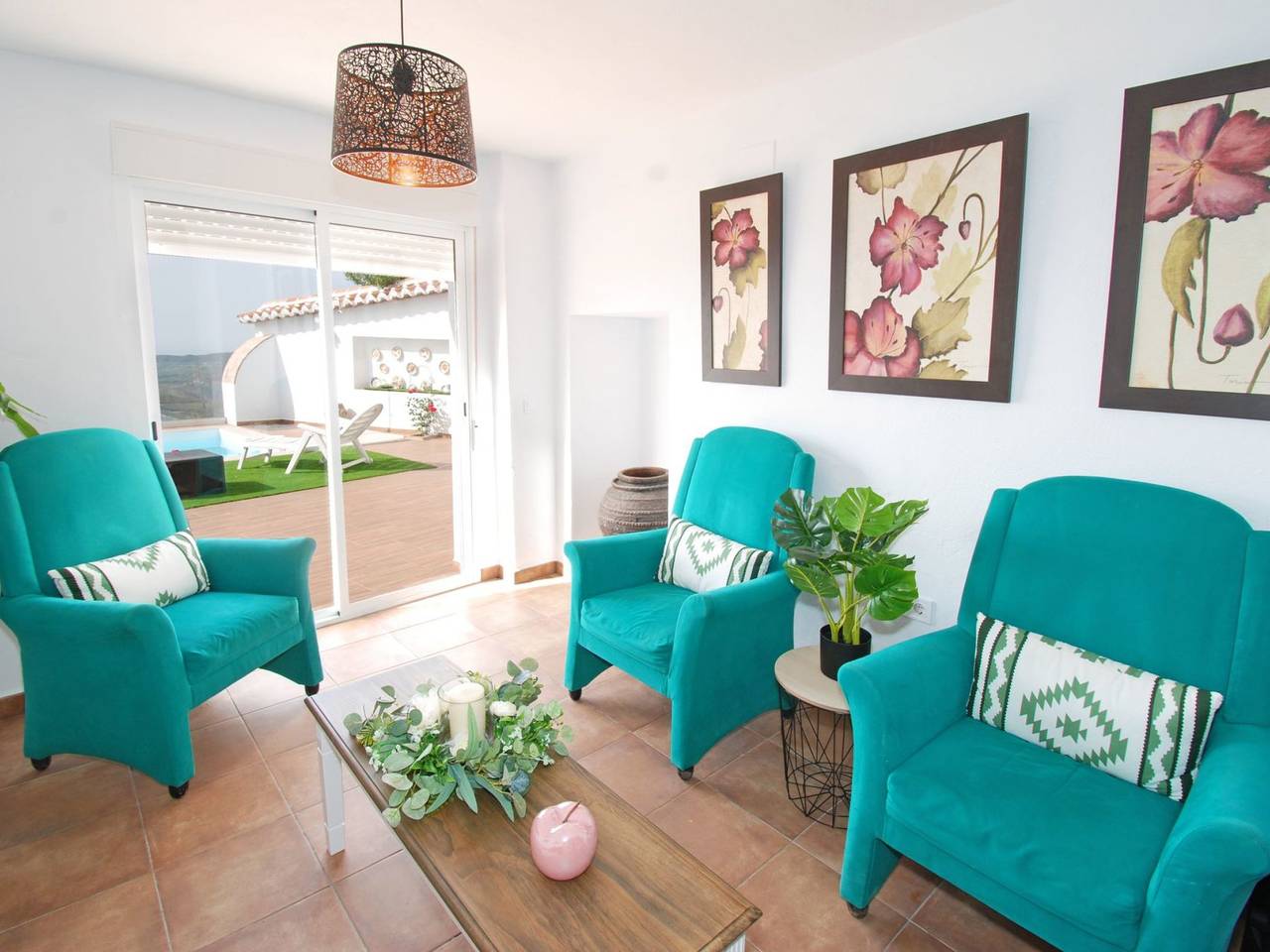 In Comares mit Offenem Kamin in Comares, Provincia de Málaga