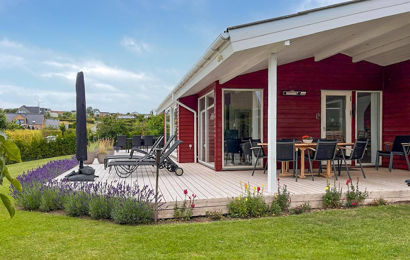 Ferienhaus für 8 Personen mit Terrasse in Knebel, Süddjursland