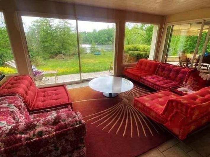 Maison de vacances pour 14 personnes, avec vue ainsi que piscine et terrasse