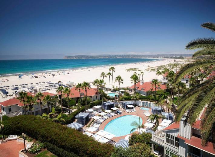 Casa vacanza per 4 persone, con sauna e piscina nonché idromassaggio e giardino, con animali domestici in Coronado