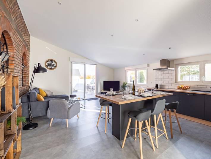 Ferienhaus für 6 Personen, mit Whirlpool und Terrasse sowie Garten im Elsass - 4