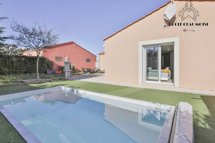 Villa pour 6 personnes, avec terrasse ainsi que jardin et jacuzzi aux Les Sables-d'Olonne - 3