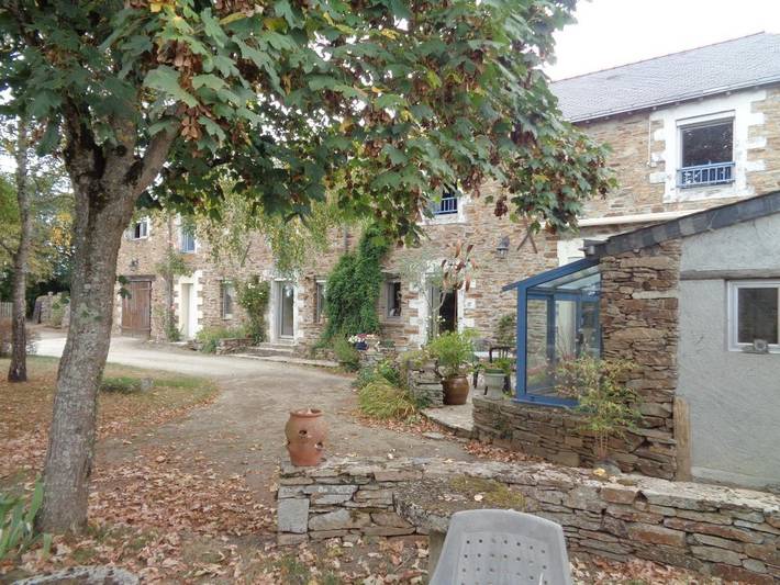 Maison d’hôte pour 3 personnes, avec jardin ainsi que piscine et vue à Casson