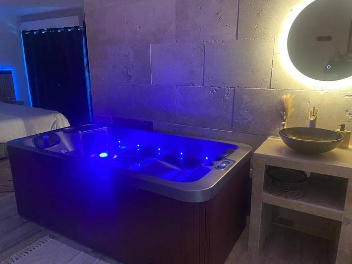 Gîte pour 2 personnes, avec jardin ainsi que jacuzzi et sauna à Saint-Victoret - 4