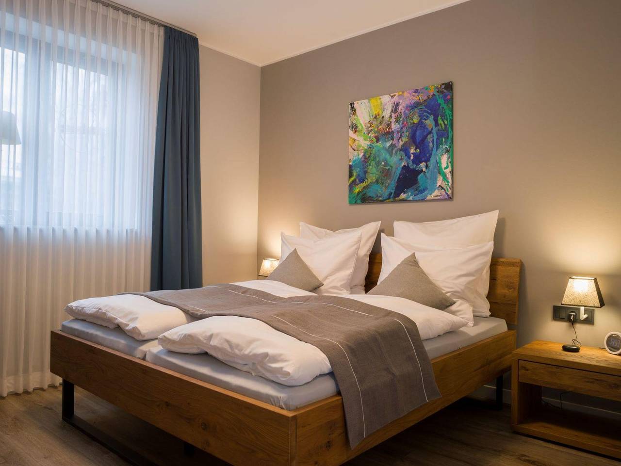 Ganze Ferienwohnung, Gasthaus Rech Appartements - Appartement 2 in Eppelborn, Saar-Nahe-Bergland