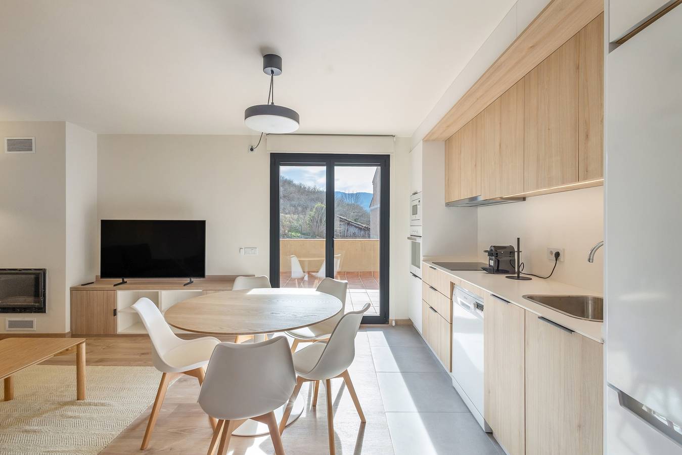 Appartement à l'hôtel 'Be1960 2' avec vue montagne, Wi-Fi et climatisation in Bagà, Pyrénées catalanes