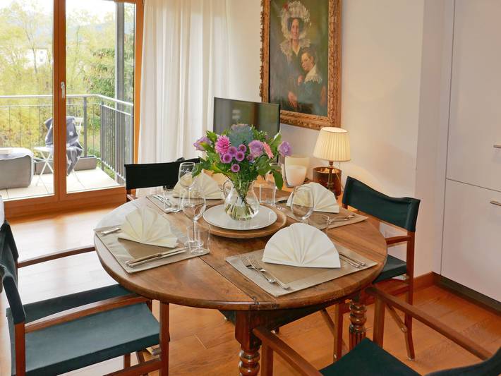 Ferienwohnung für 4 Personen, mit Garten in Samedan - 2