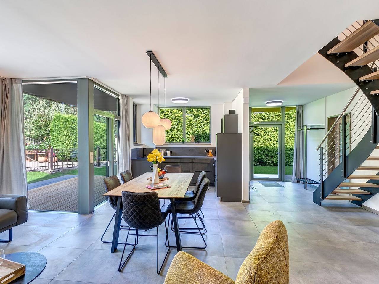 Ferienhaus Waldoase 01 mit Sauna, Kamin und 800 m zum Sandstrand in Karlshagen in Karlshagen, Usedomer Norden