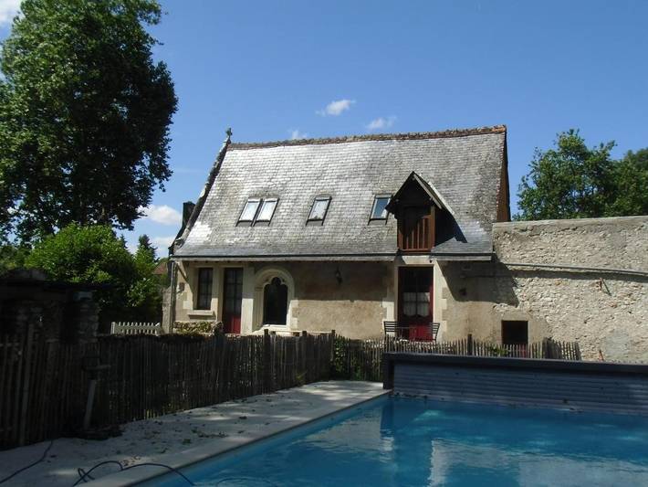 Gîte pour 2 personnes, avec terrasse et piscine, animaux acceptés à Les Montils - 2