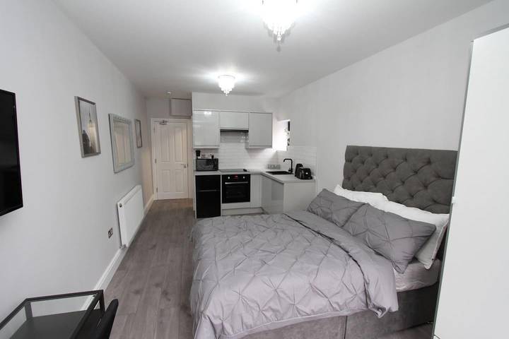 Studio for 2 personer, med Have i England