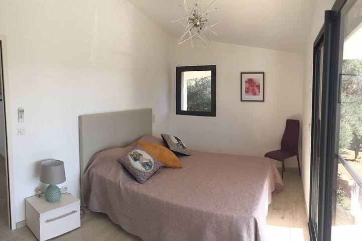 Moderne Familie, die Villa mit Pool 10 Minuten von den Stränden in Sotta, Sartène und Umgebung
