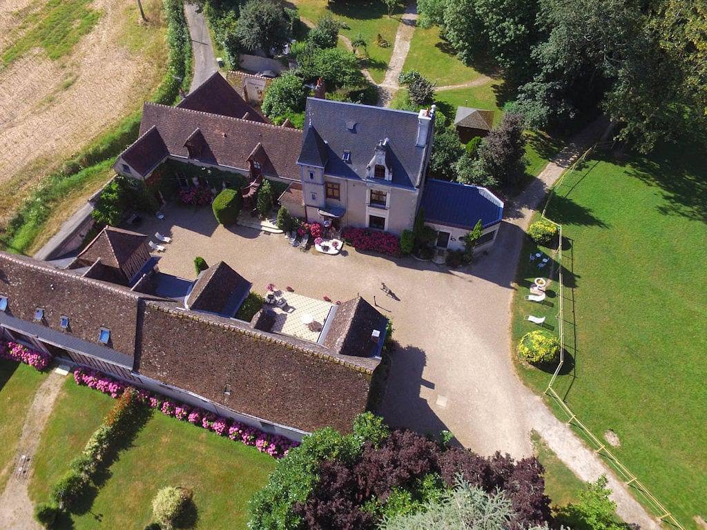 Le Manoir de la Maison Blanche - Chambre 1 in Amboise, Région de Tours