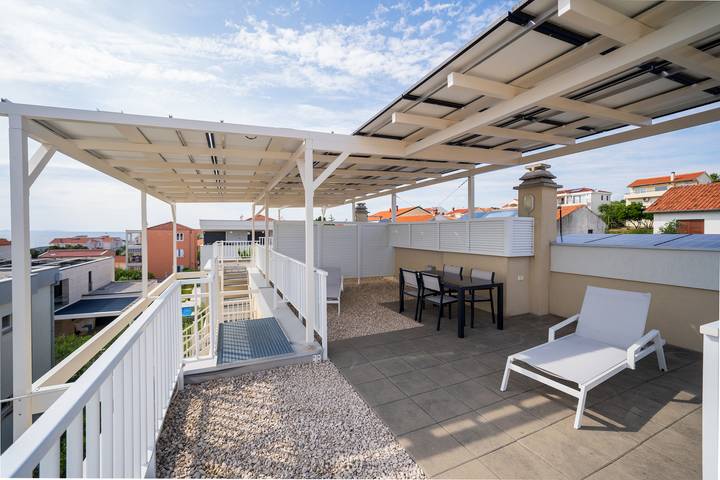Ganze Wohnung, Sunadria Apartments-A3 two bedroom in Strand Kožino, Zadar (Kommun)