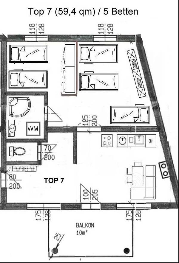 Ganze Ferienwohnung, Apartment Ratzersdorfer Seen / Top 7 in St. Pölten, Mostviertel Region