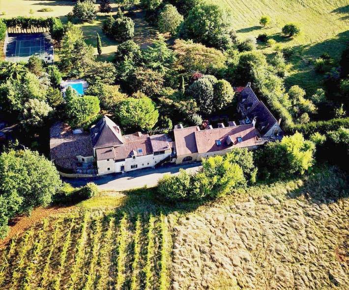 Maison de vacances pour 2 personnes, avec jardin ainsi que vue et piscine