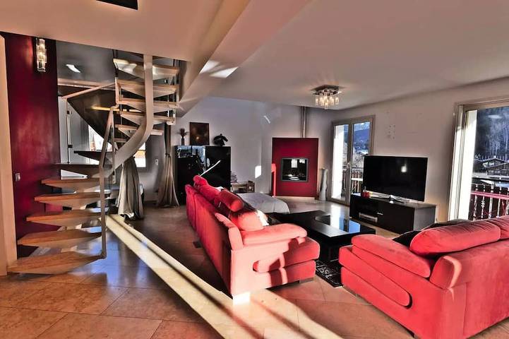 Appartement de vacances pour 8 personnes, avec balcon