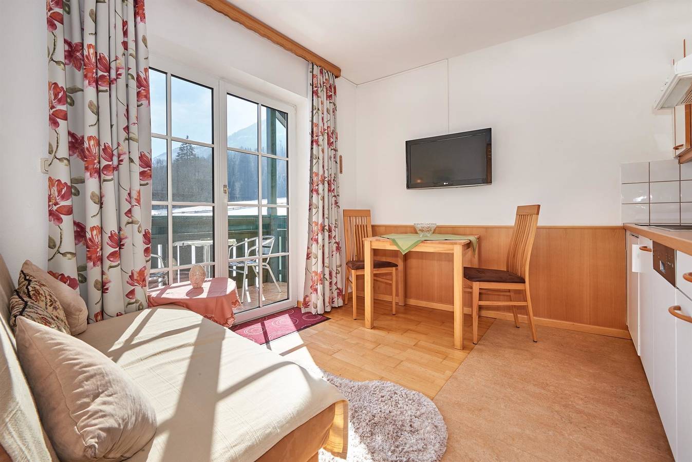 Geheel vakantieappartement, App/1 slaapkamer/douche, wc in Flachau, Ski Amadé