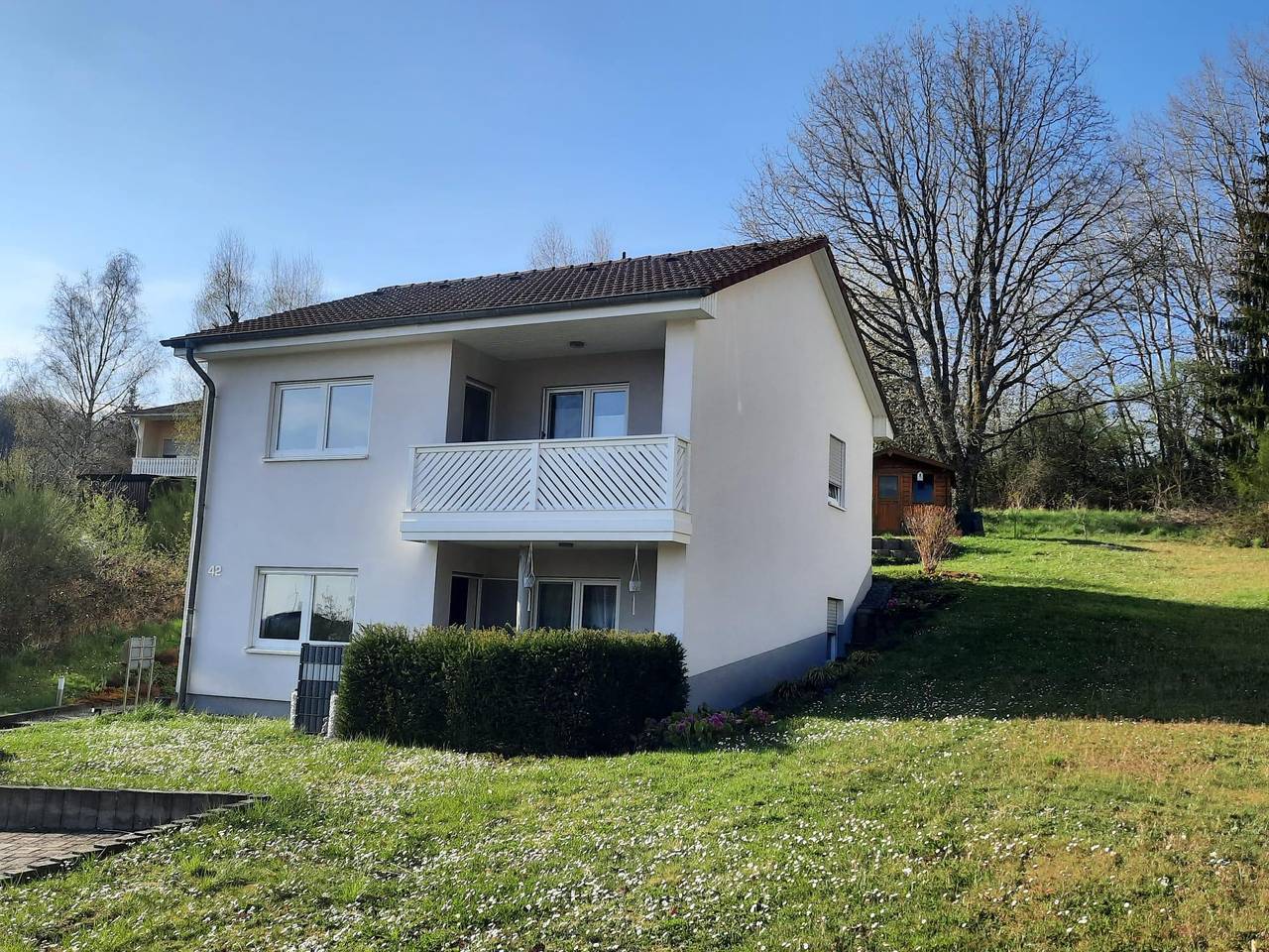 Apartment, shower, toilet, 2 bed rooms in Losheim am See, Saar-Nahe-Bergland
