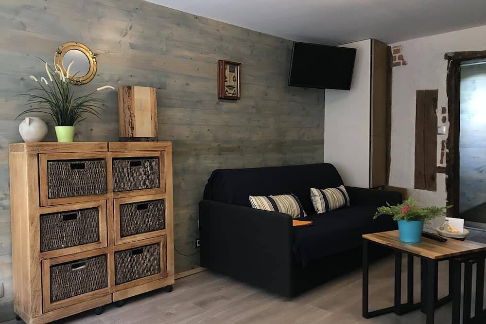 Ganze Wohnung, Gemütliches Studio - Honfleur Zentrum - Wifi - Parkplatz in der Nähe - privater Innenhof in Honfleur, Lisieux und Umgebung