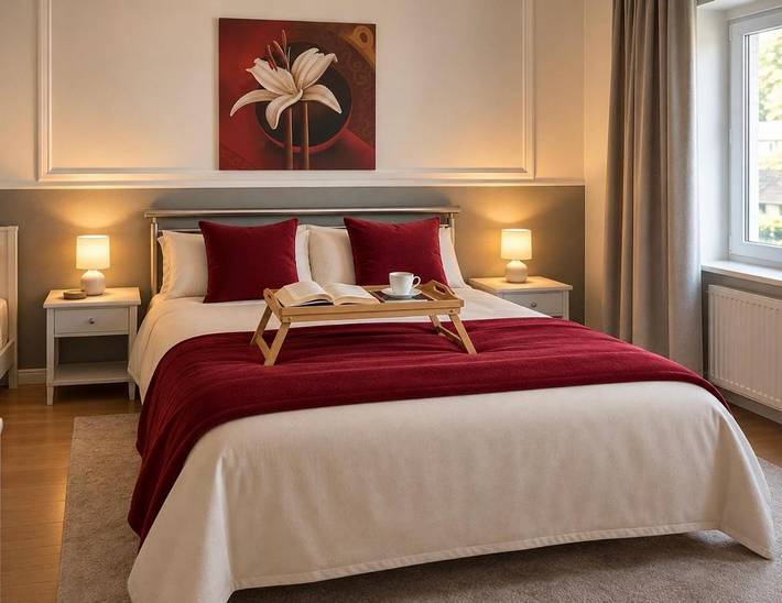 Ferienwohnung für 6 Personen, mit Balkon und Ausblick in Gaggenau