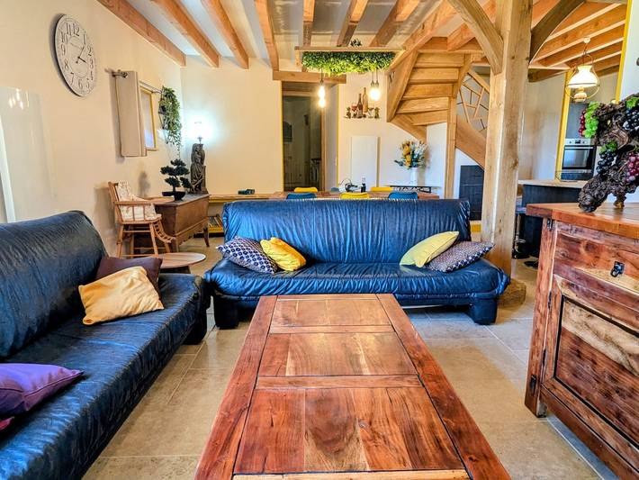 Charmante longère rénovée avec jardin clos et chauffage bois in Saint-Thibault, Région de Montbard