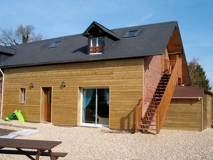 Gîte pour 15 personnes, avec Jardin à Saint-Gatien-des-Bois