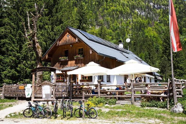 Hotel für 3 Personen, mit Ausblick und Terrasse sowie Garten, mit Haustier in Bad Ischl