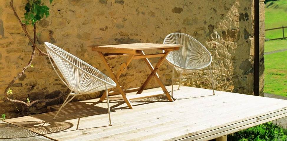 Casa rural para 4 personas, con vistas y jardín en Aya - 3