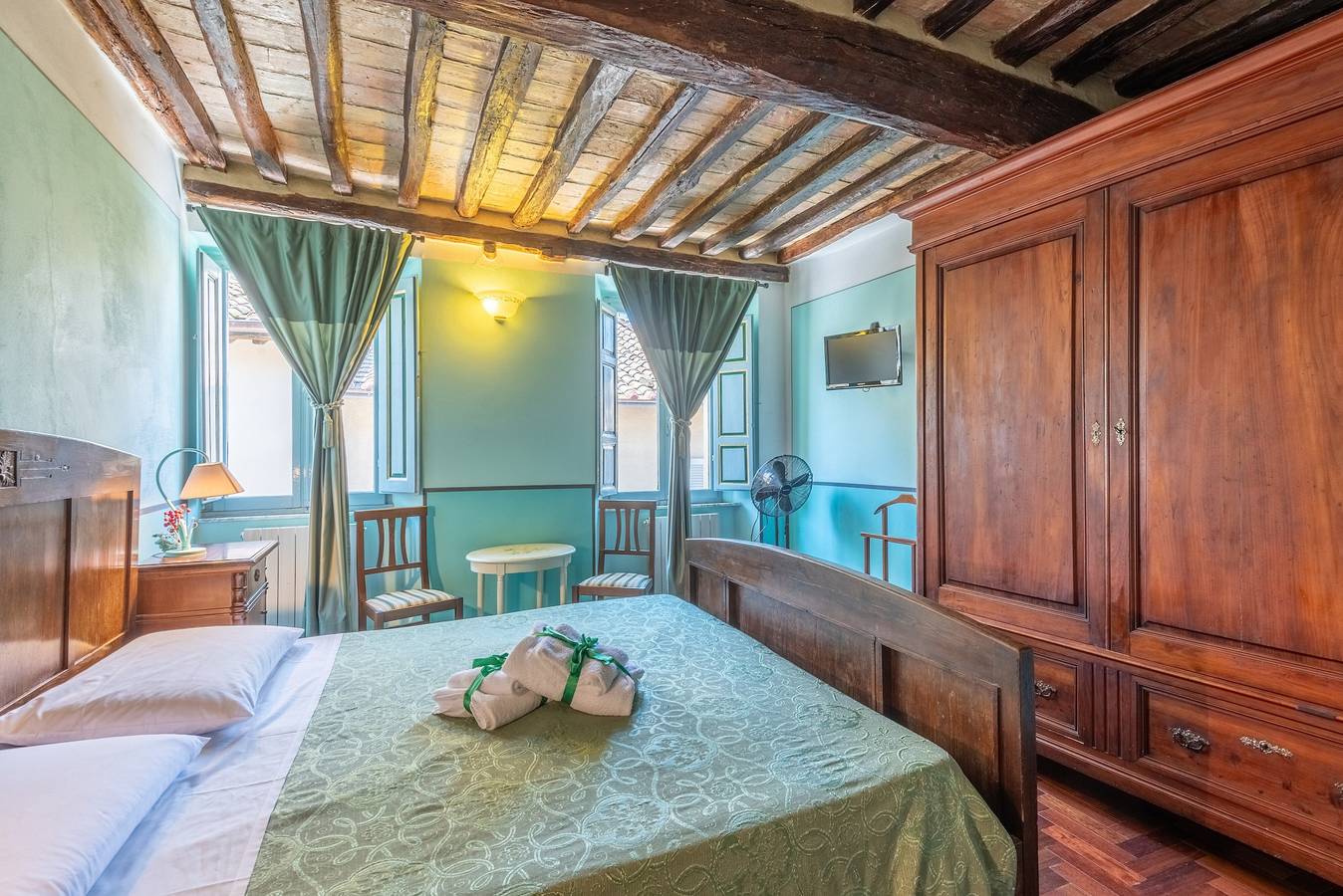 Camera 'Camera Verde' con terrazza condivisa e Wi-Fi in Montalcino, Val d’Orcia