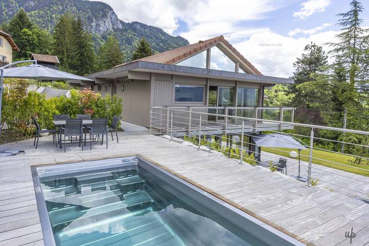 Gîte pour 6 personnes, avec piscine, adapté aux familles dans Talloires-Montmin - 3