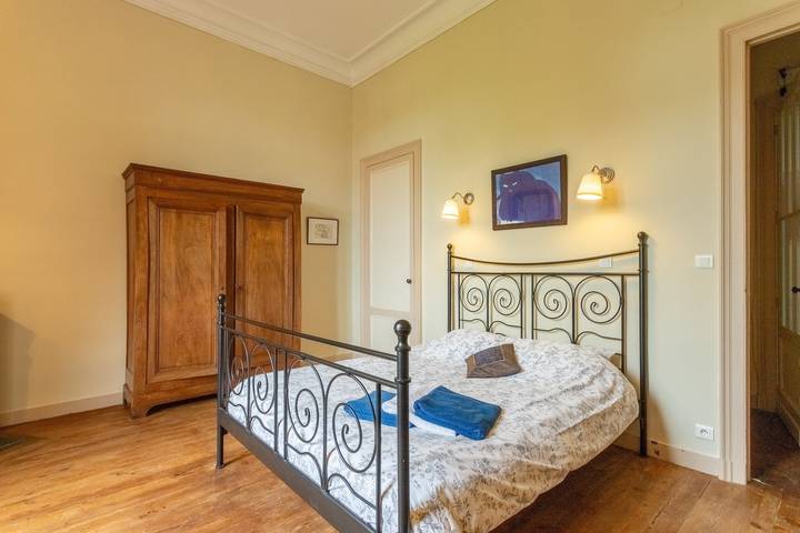 Chambre d’hôte pour 2 personnes, avec jardin et balcon à Habas
