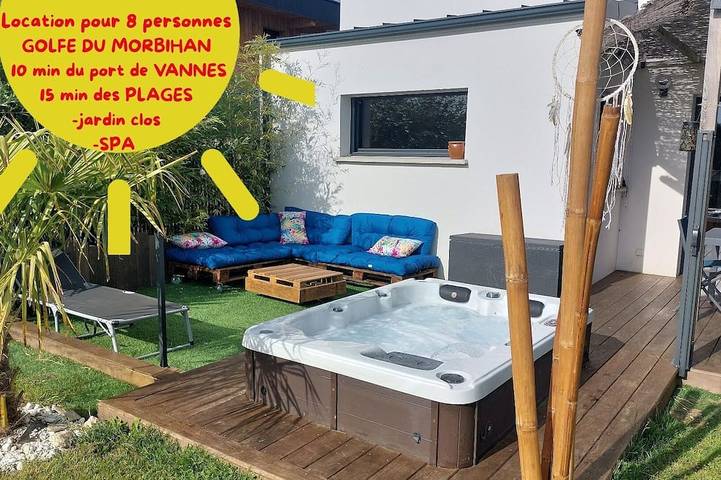 Maison de vacances pour 8 personnes, avec jacuzzi et jardin - 1