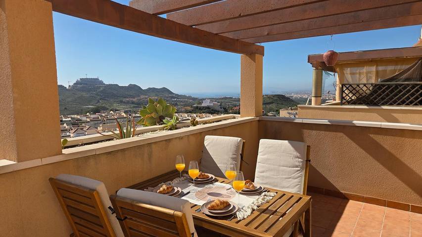 Gîte pour 4 personnes, avec Vue sur l’océan et Piscine à Águilas - 3