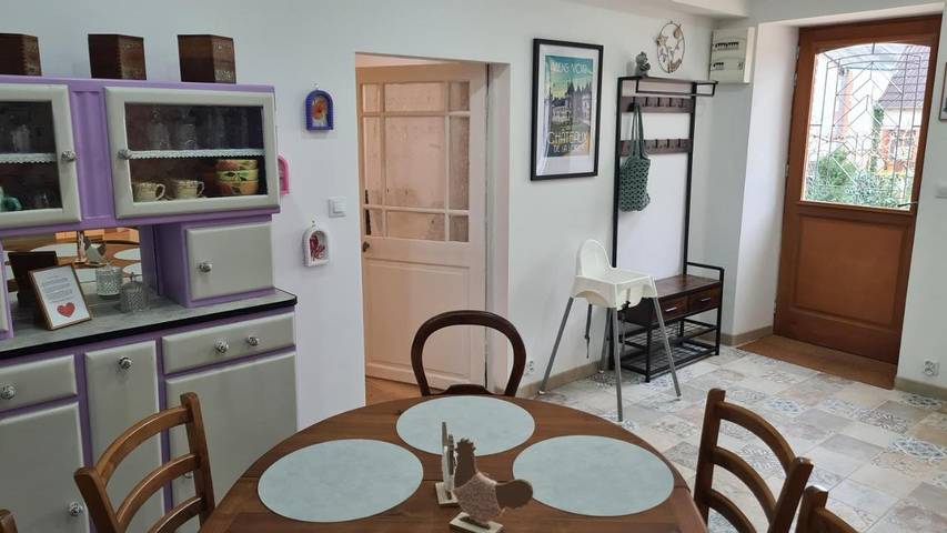 Location de vacances pour 6 personnes, avec terrasse à Châtres-sur-Cher