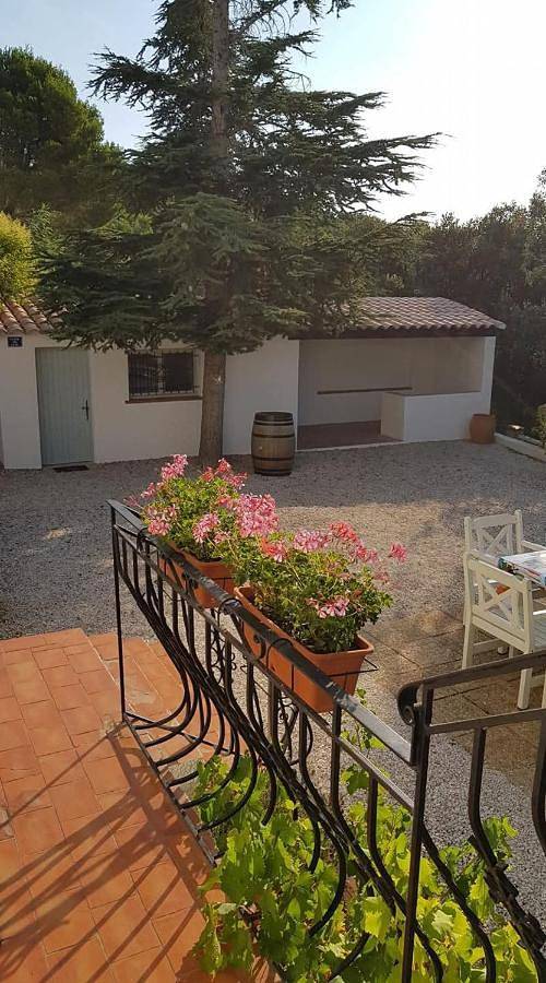 Gîte pour 3 personnes, avec piscine ainsi que terrasse et vue, animaux acceptés à Espira-de-l'Agly - 4