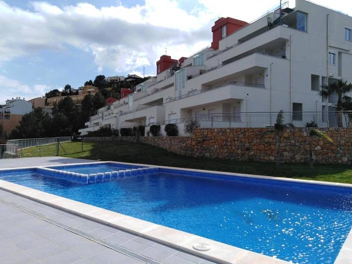 Ferienwohnung für 6 Personen, mit Pool und Garten sowie Ausblick, mit Haustier - 1