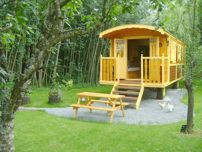 Maison de campagne pour 4 personnes, avec jardin à Saint-Sulpice-en-Pareds