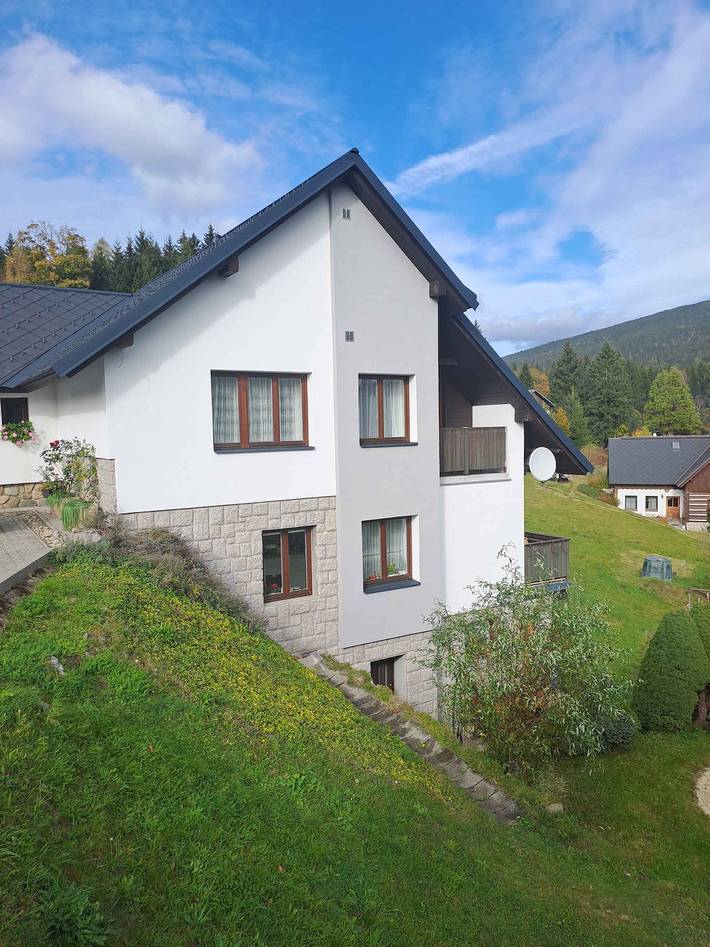 Studio für 2 Personen, mit Garten in Harrachov
