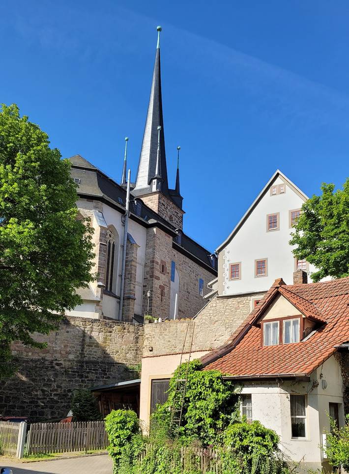 Ganze Ferienwohnung, Die alte Kantorei - historische Ferienwohnung - Die alte Kantorei - historische Ferienwohnung, 70qm, 2 Schlafzimmer, max. 5 Personen in Kahla, Saaleland
