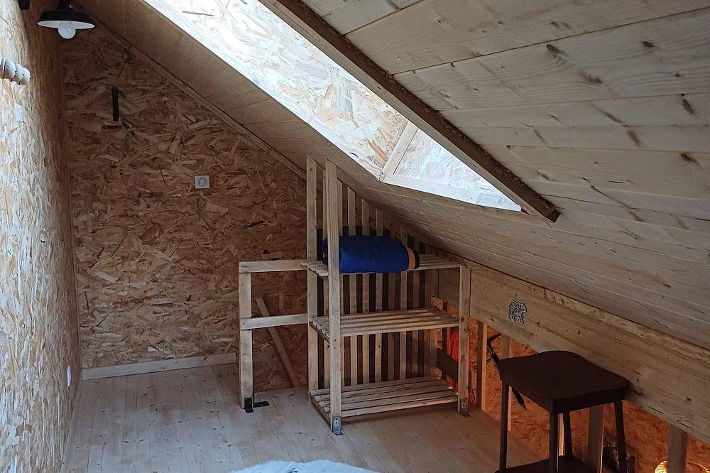 The “Cabane des Deux Soeurs”  in Le Bourg-d'Oisans, Les Deux Alpes