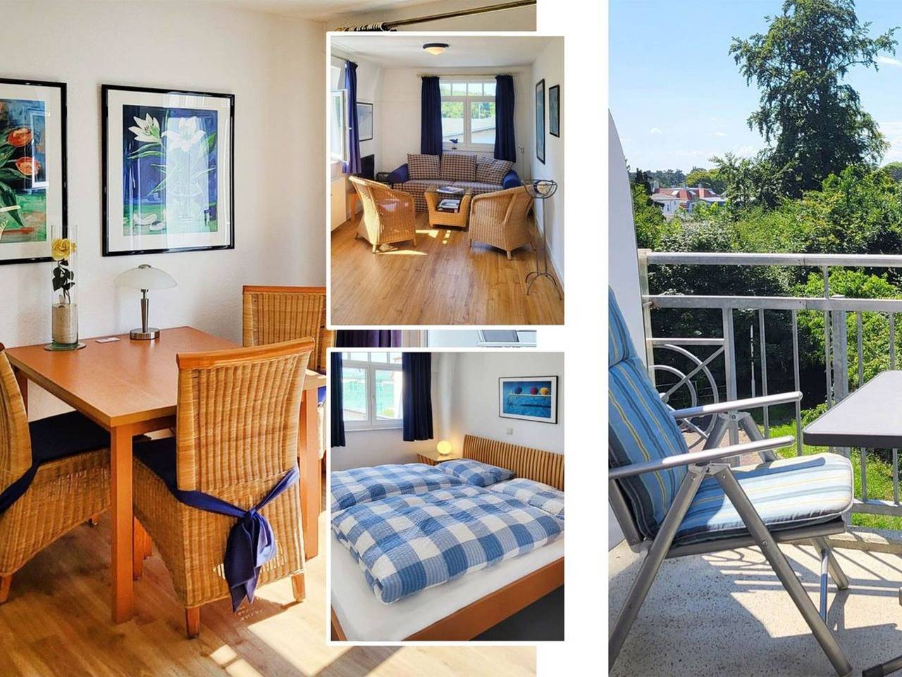 Ganze Ferienwohnung, Ferienwohnung Meeresruh - Moderne Ferienwohnung in Bansin mit Balkon – nur 150 m zum Strand in Bansin, Heringsdorf