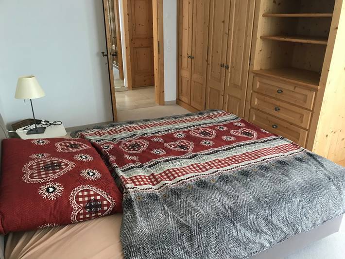 Hütte für 4 Personen, mit Balkon und Ausblick sowie Garten in Davos - 4