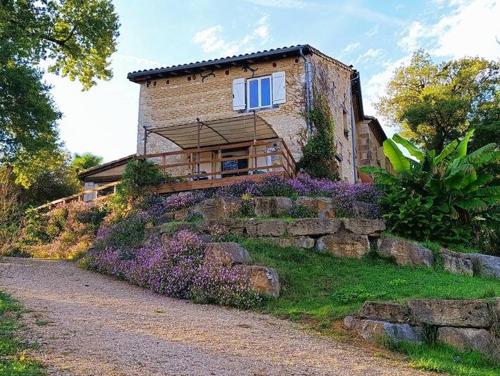 Location de vacances pour 2 personnes, avec piscine et jardin à Castelnau-de-Montmiral - 2