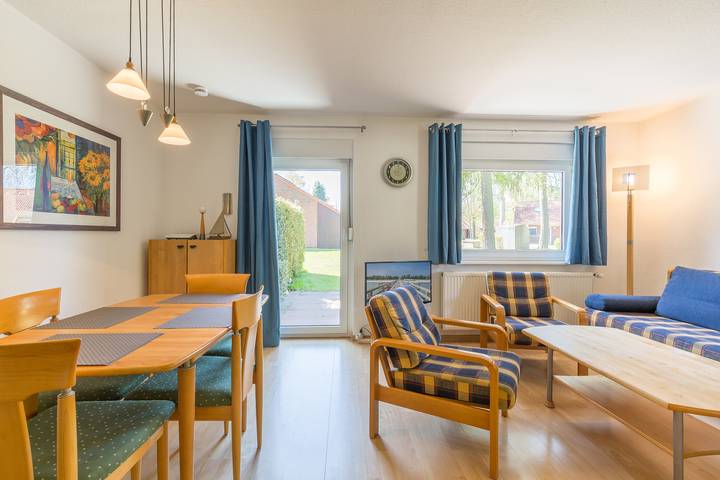 Ferienhaus für 4 Personen, mit Terrasse und Garten