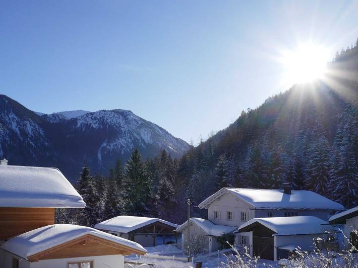 Hütte für 2 Personen, mit Balkon und Terrasse sowie Whirlpool und Sauna am Schliersee