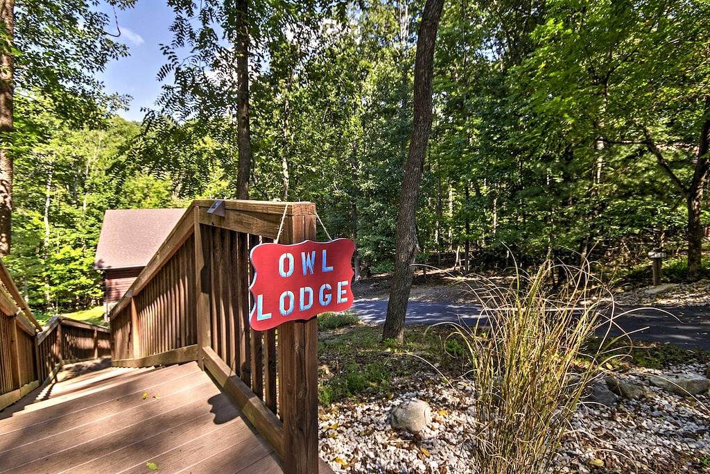 'Owl Lodge' Chalet mit Deck im Massanutten Resort! in Massanutten, Blue Ridge Mountains