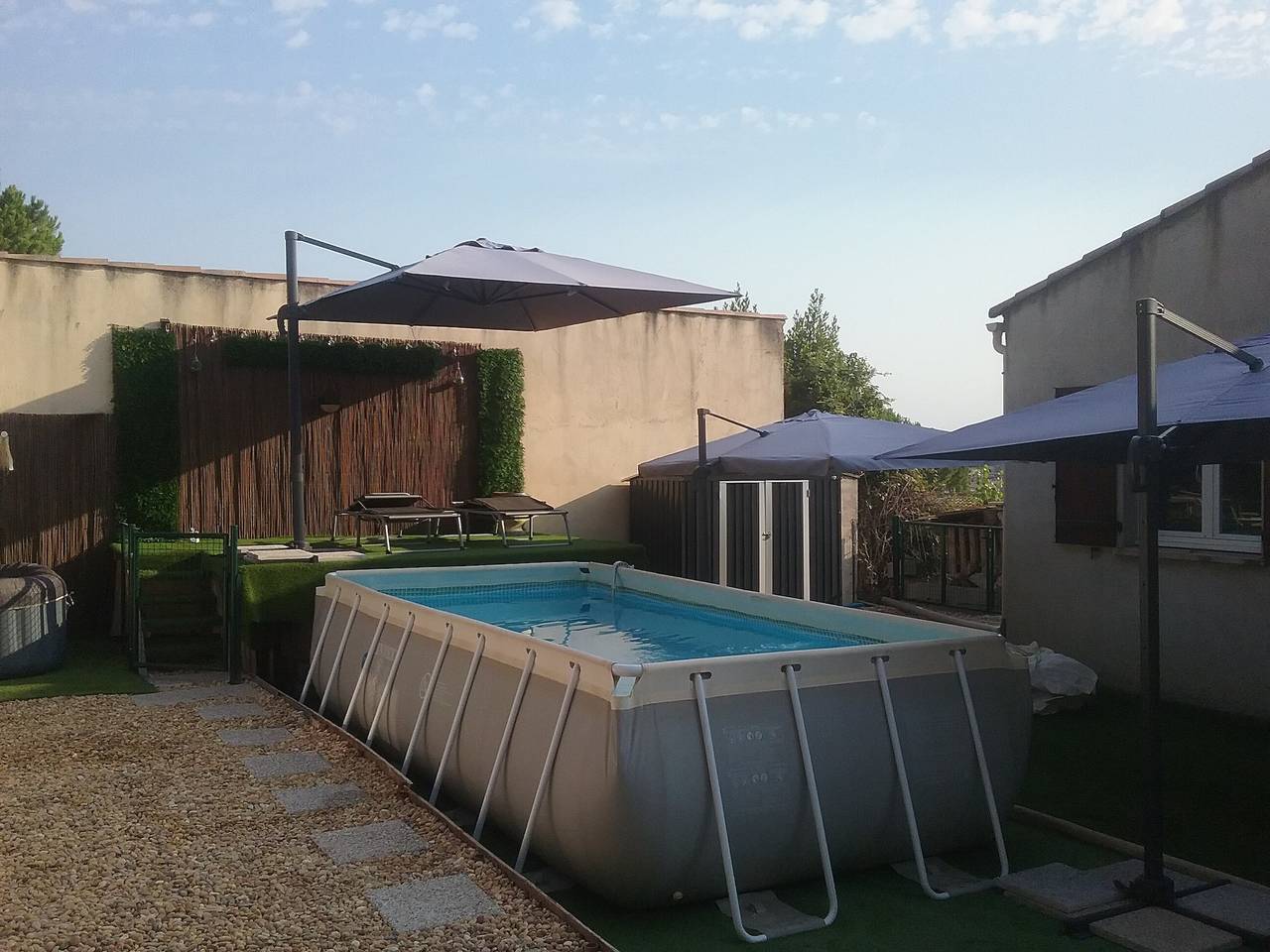 Gîte « Villa athena » avec piscine partagée, terrasse privée et Wi-Fi in Montagnac, Côte méditerranéenne (France)