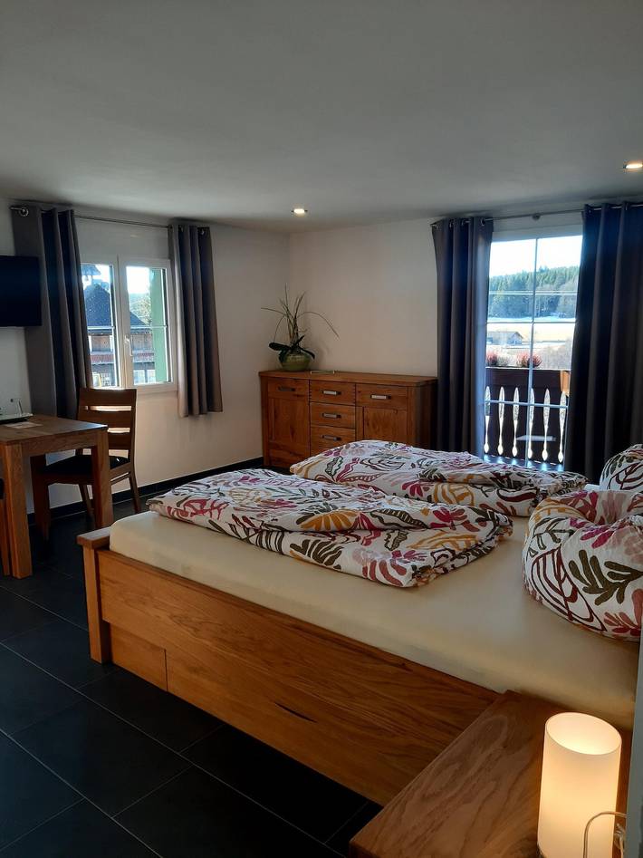 Ferienwohnung für 2 Personen, mit Sauna und Balkon sowie Garten in Grafenhausen - 3