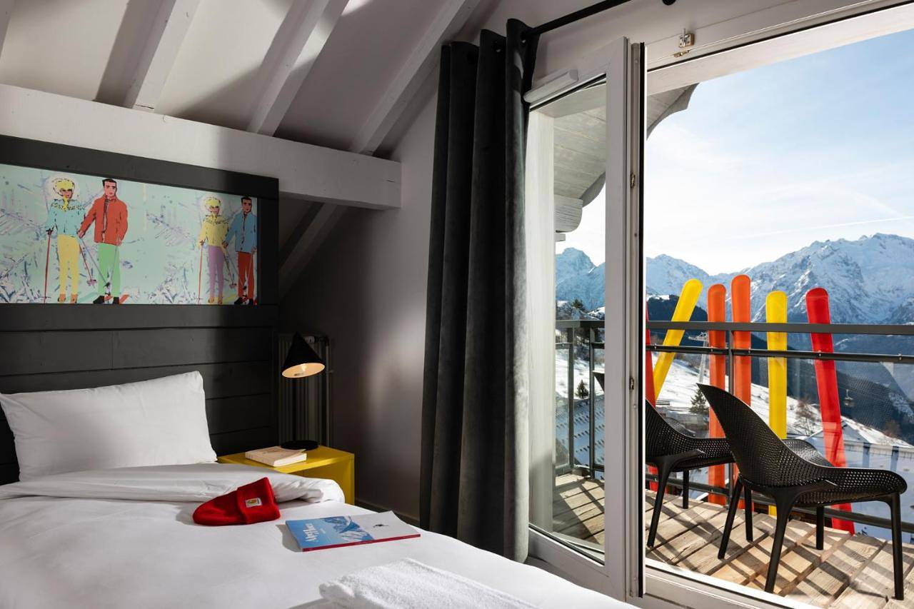 Standard Double Room in Huez, Parc national des Écrins